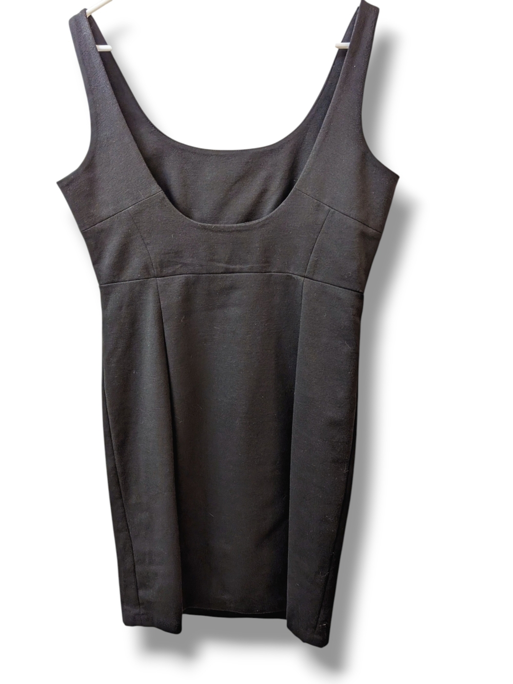 Zara Black Sleeveless Bodycon Mini Dress Size XL - Picture 3 of 9